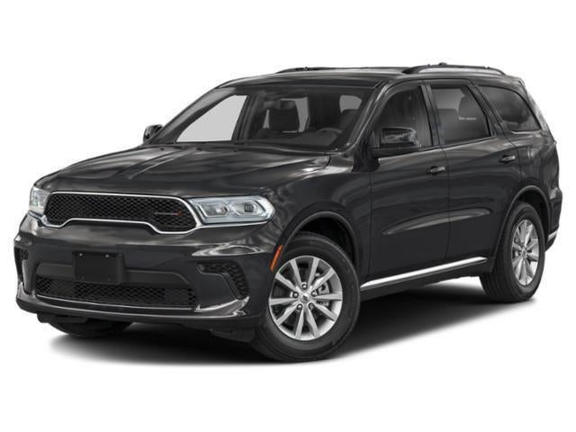 2026 Dodge Durango Pursuit in Db Black Clearcoat — front three-quarter view